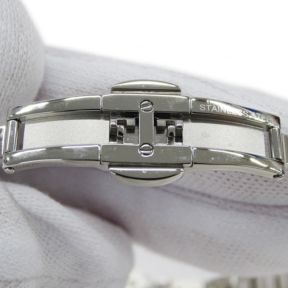 Bulgari BVLGARI Women's Watch, Brand: Date Quartz QZ Stainless Steel SS BB26SS Silver White — Good