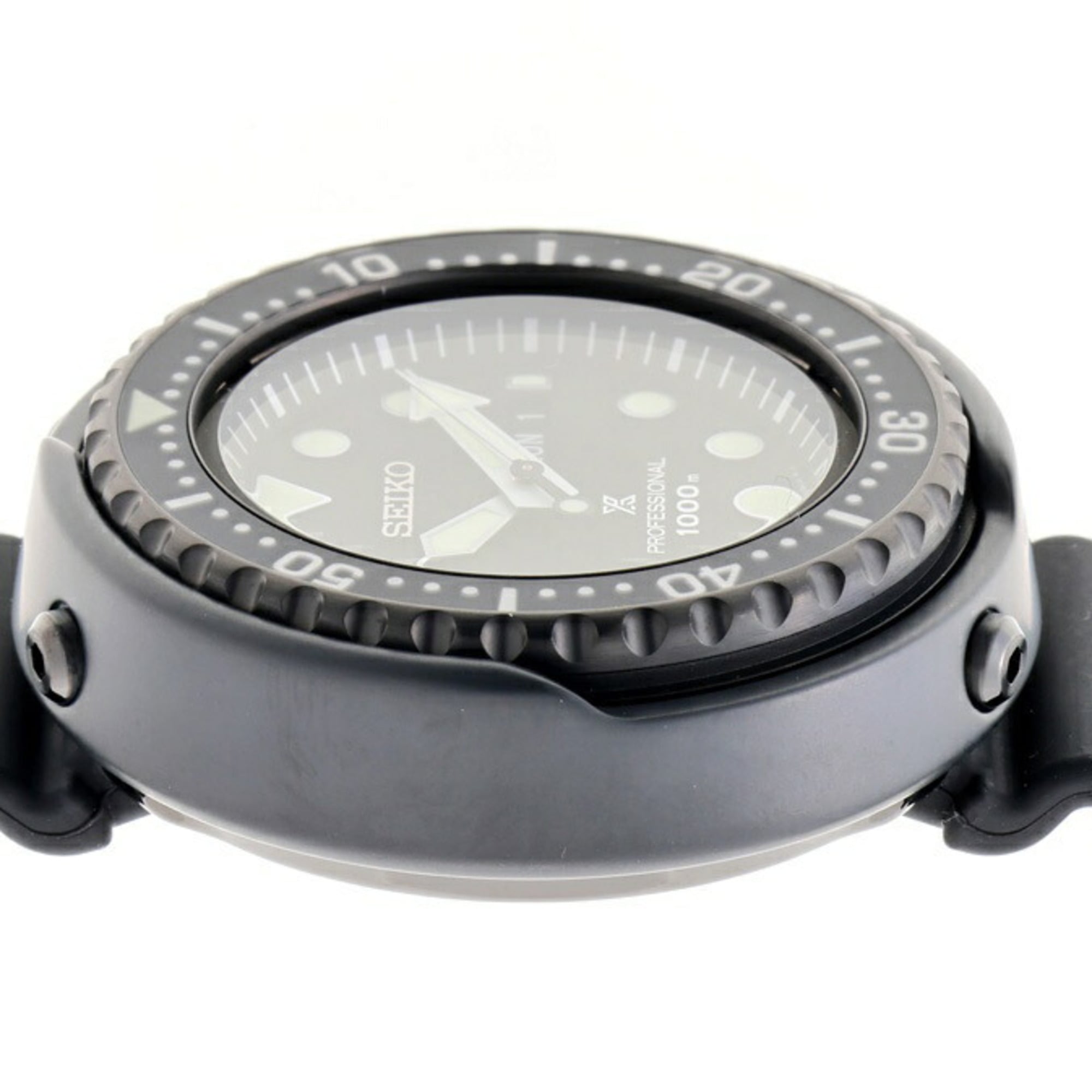 Seiko Prospex Marine Master Professional SBBN047 7C46-0AP0 Black Quartz — Very Good