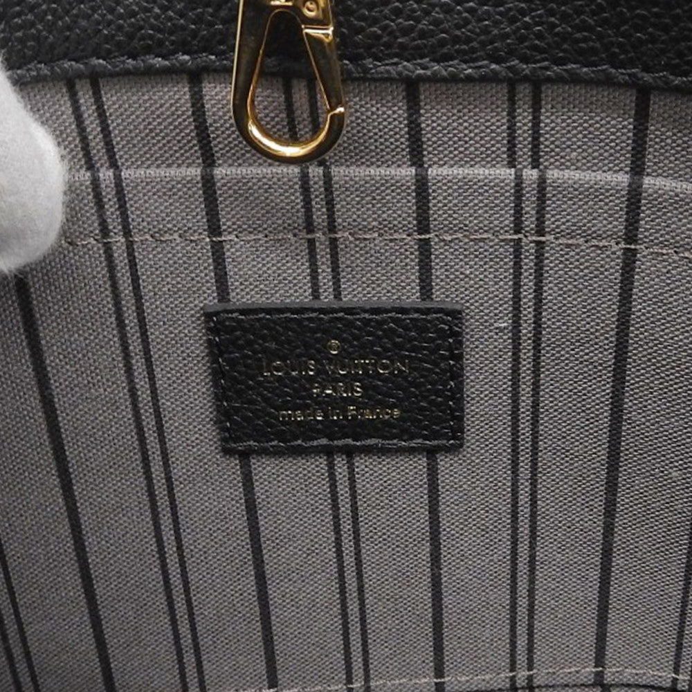 Like new Louis Vuitton Monogram Empreinte Montaigne BB M41053 Bag Noir — Like New