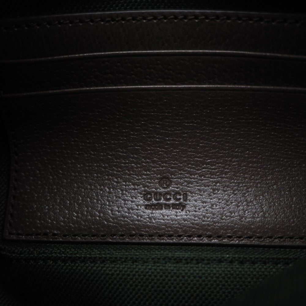 GUCCI Ophidia GG Supreme Small Shoulder Bag 838463 Handbag Beige Red Green Leather Women's — New - Store Return