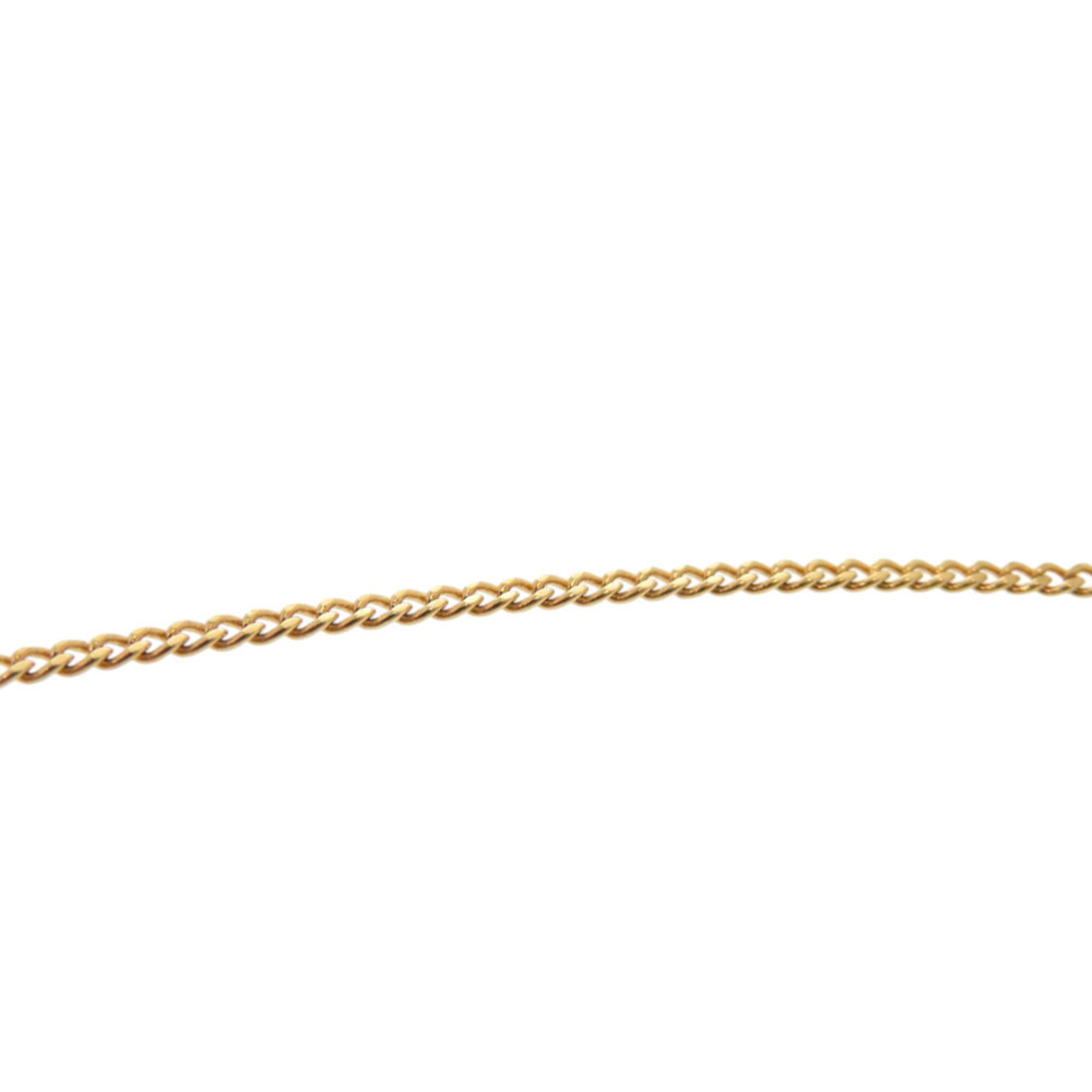 Like new Celine Alphabet P Initial Bracelet 46B0P6BRA GP Gold 0630 CELINE — Like New