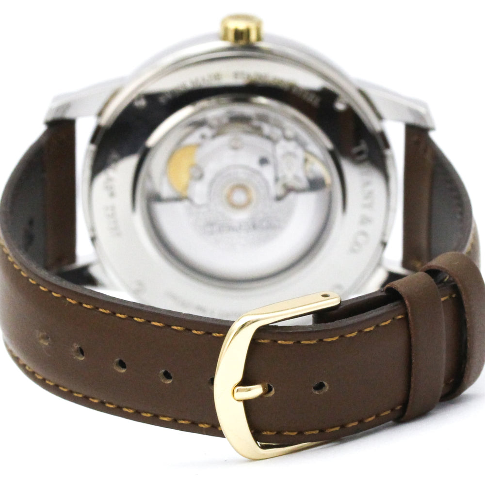 TIFFANY Atlas Dome Gold Plated Steel Automatic Mens Watch Z1800.68.15A21A00A Polished — Very Good