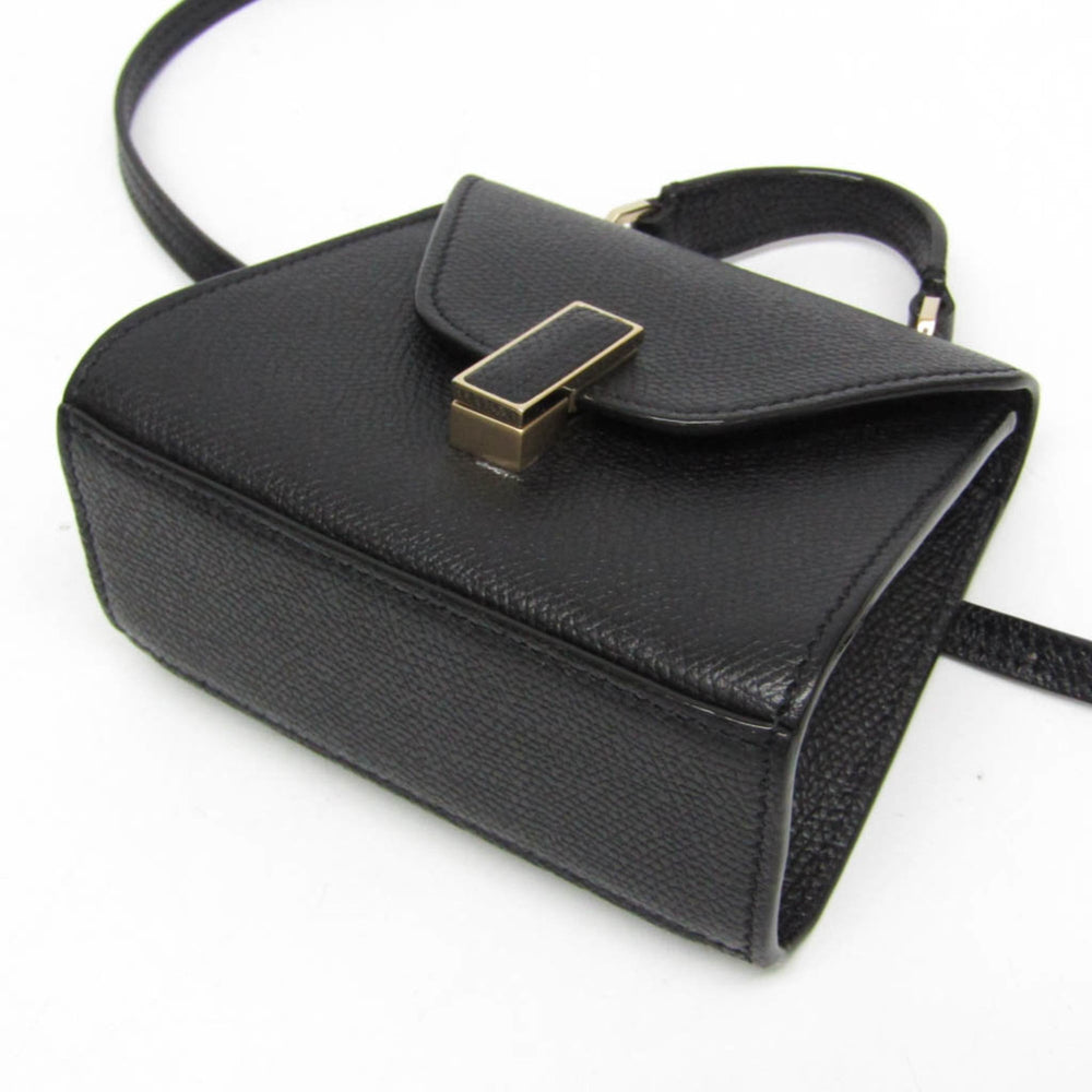 Valextra ISIDE BELT SGES0061028LOCPL99 Women's Leather Fanny Pack,Shoulder Bag Black — Like New