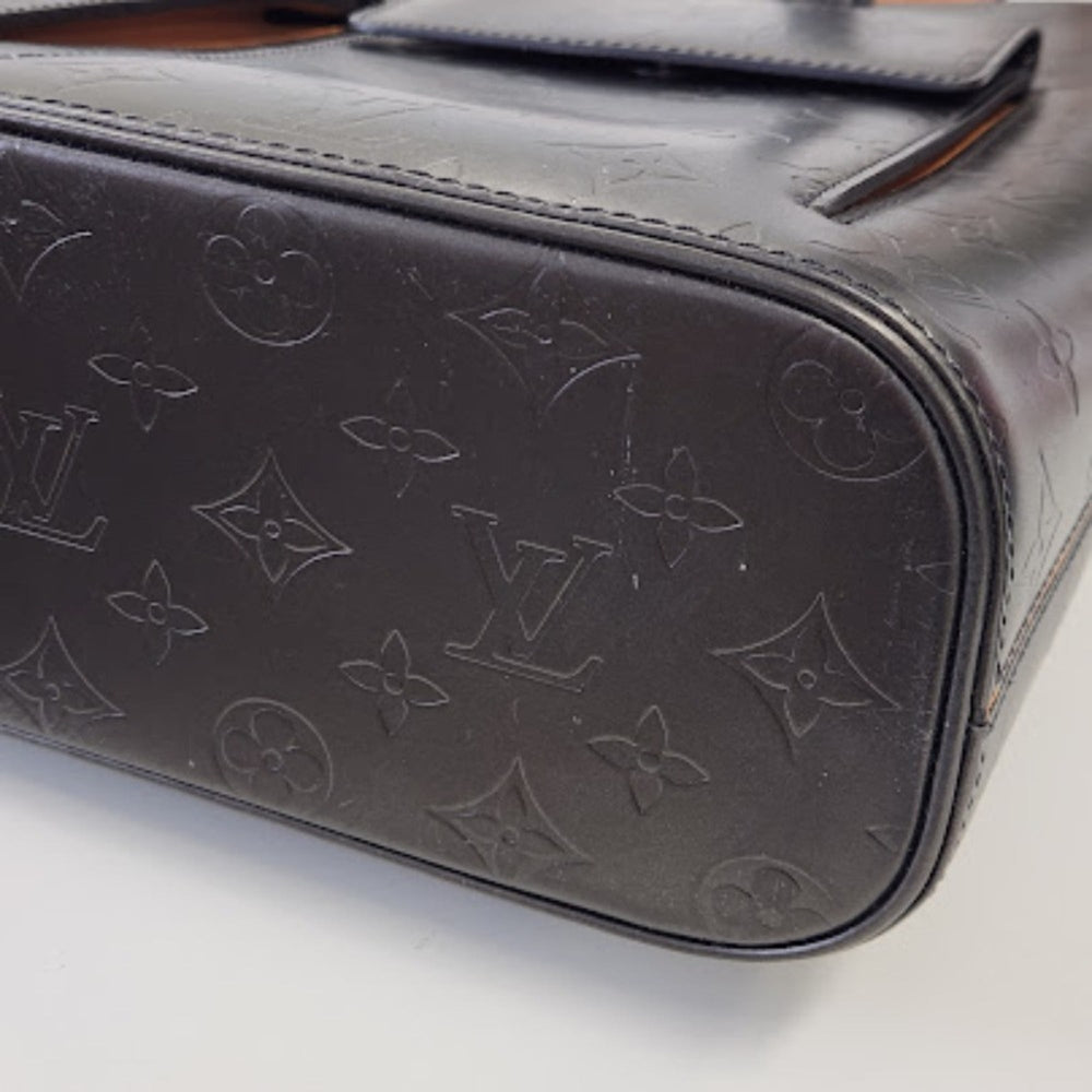 Louis Vuitton Monogram Mat Wilwood Tote Bag M55102 Gray Women's — Like New
