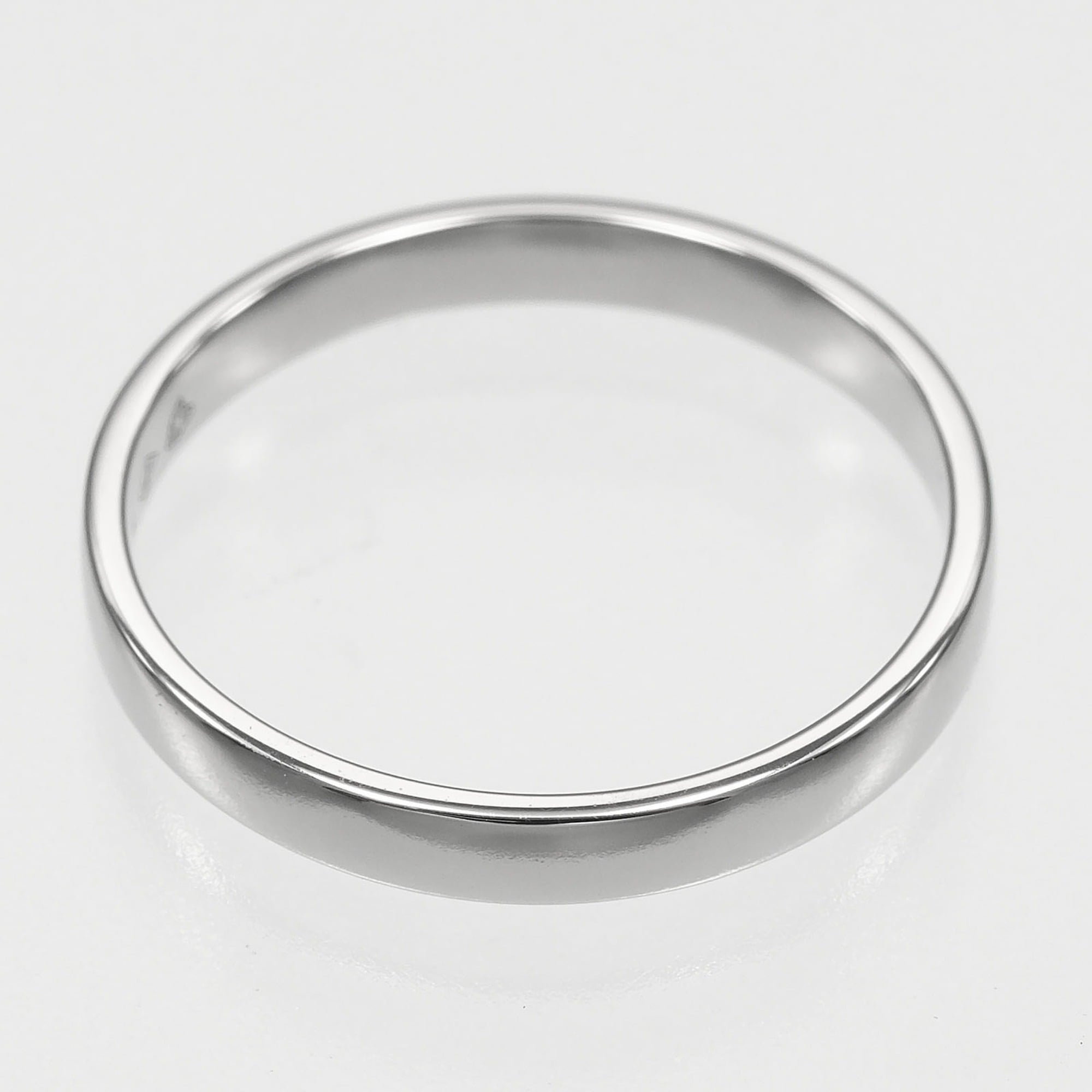 Chanel John Eternal Ring, Size 14, Platinum 950, Approx. 3.23g — Like New
