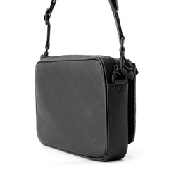 Louis Vuitton Monogram Shadow Trio Shoulder Bag M26713 LOUIS VUITTON Black Handbag for Men — Like New