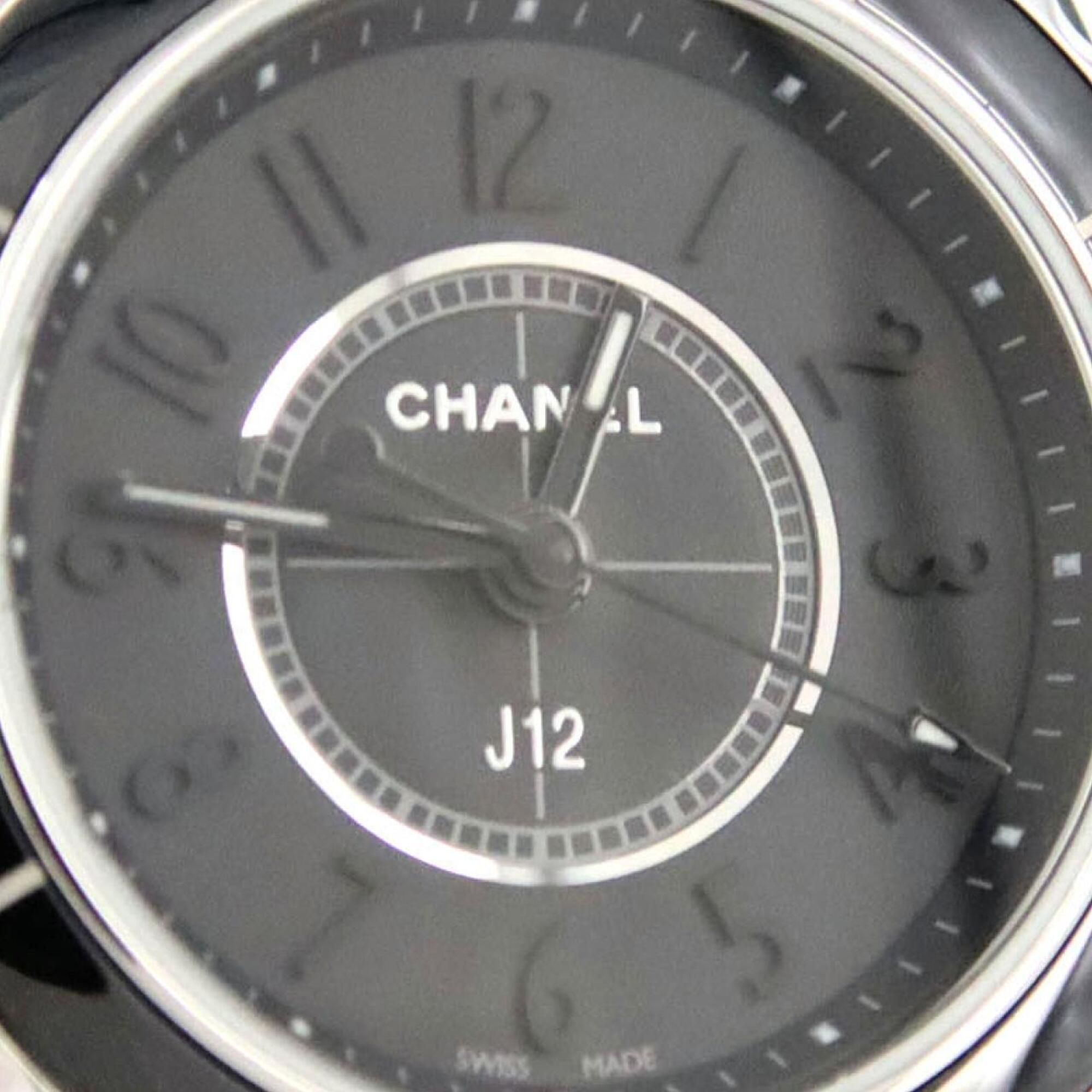 Chanel J12 Intense Black 29mm Ceramic H4196 Quartz Watch — Very Good