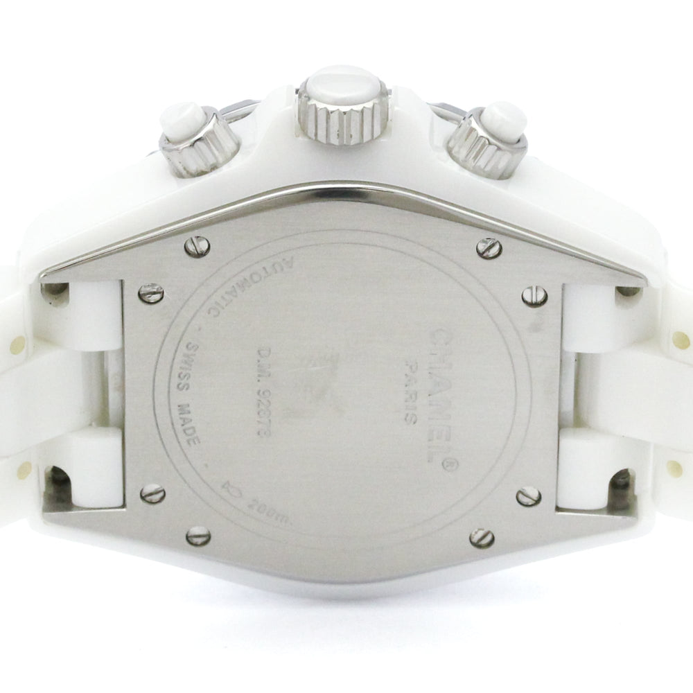 CHANEL J12 Chronograph Ceramic Automatic Mens Watch H1007 Polished — Very Good