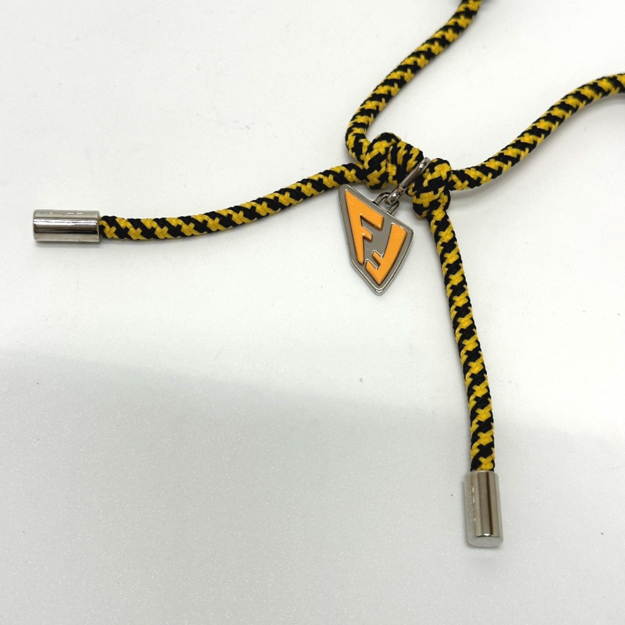 Fendi Choker Accessories Necklace Black yellow — Like New