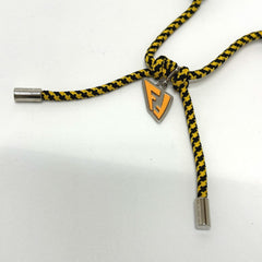 Fendi Choker Accessories Necklace Black yellow — Like New