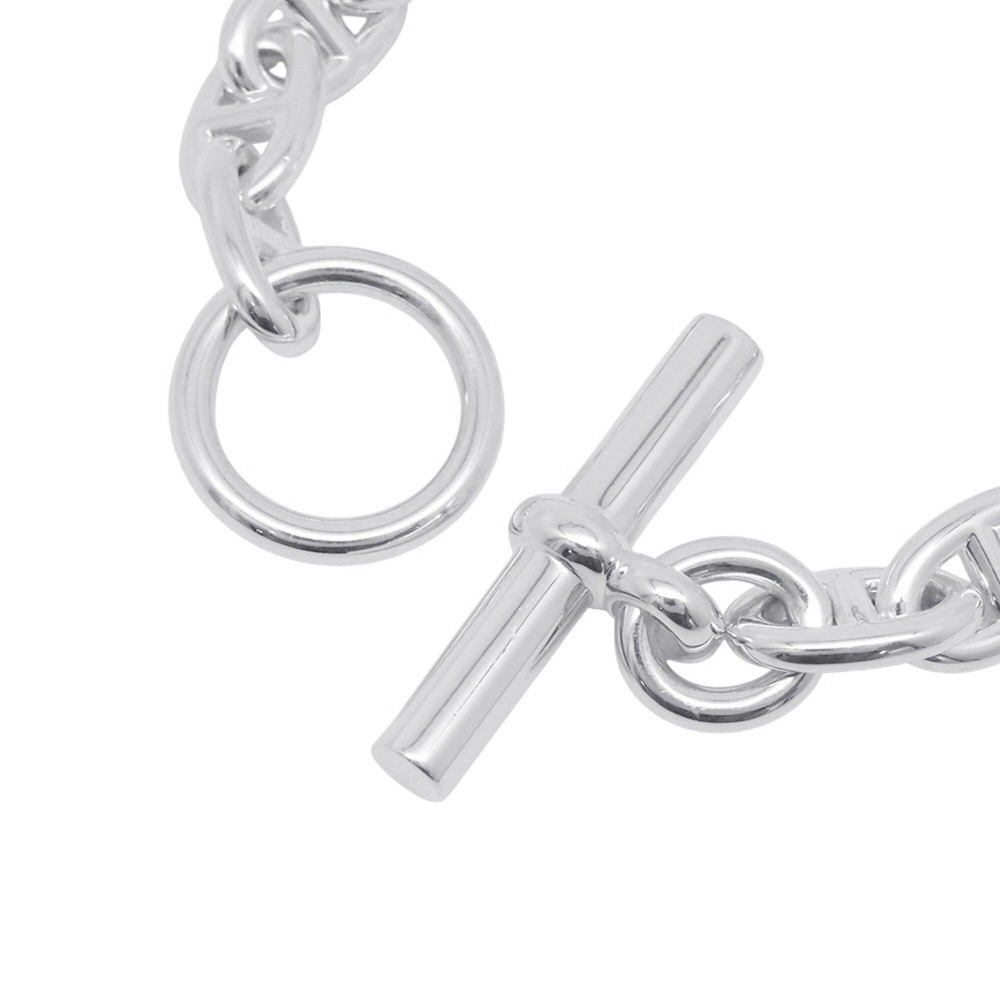 Hermes Chaine d'Ancre PM Bracelet, 15 links, SV925 Silver, HERMES — Like New