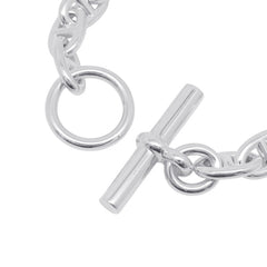 Hermes Chaine d'Ancre PM Bracelet, 15 links, SV925 Silver, HERMES — Like New