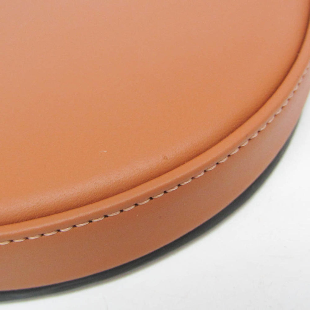 Loewe HEEL POUCH SMALL Women's Leather Shoulder Bag Brown — Like New
