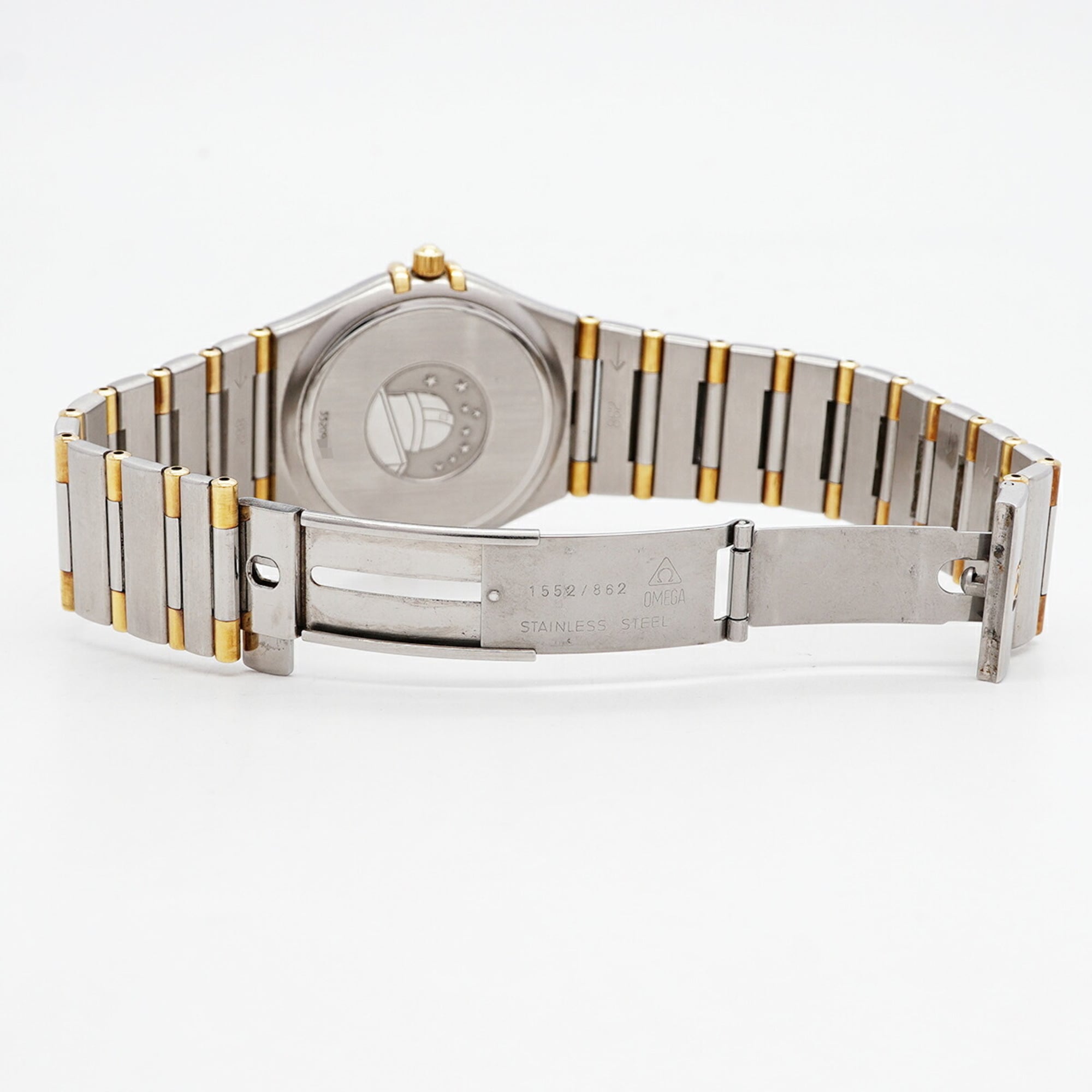Omega Constellation Half Bar 1312.3 Silver Dial Watch (Boys' Size) — Good