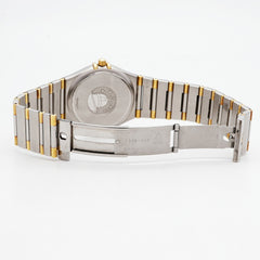 Omega Constellation Half Bar 1312.3 Silver Dial Watch (Boys' Size) — Good