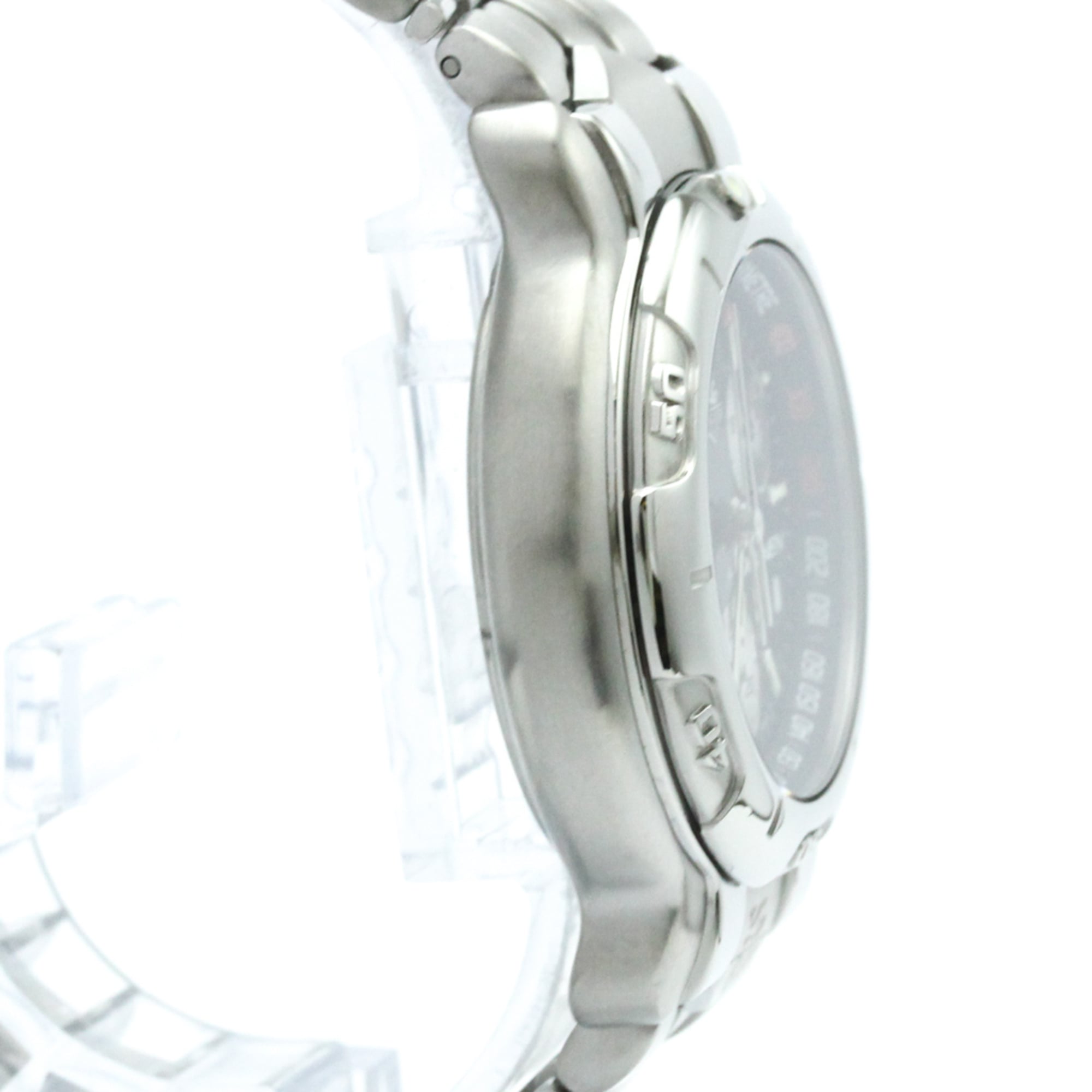 TAG HEUER 6000 Chronograph Mika Hakkinen Limited Watch CH1114 Polished — Very Good