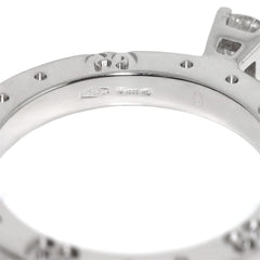 Gucci Icon Solitaire Diamond Ring, 0.24ct F VVS1, Size #9, White Gold (WG) — Like New