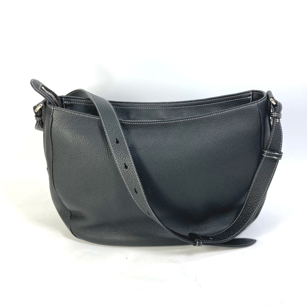 CHRISTIAN DIOR 1ADHO023UL Oblique Crossbody bag Shoulder Bag Black — Like New