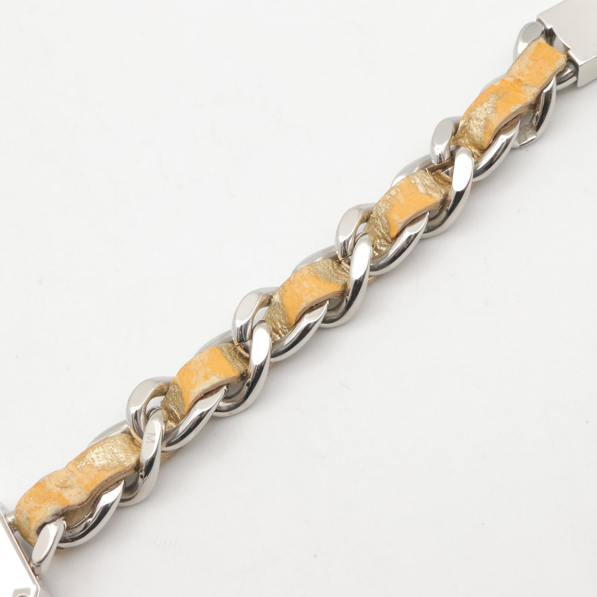 Chanel CHANEL Première Rock Watch, Stainless Steel, Leather Strap, Ladies, Gold Tone, Mirror Finish, H5583 — Very Good