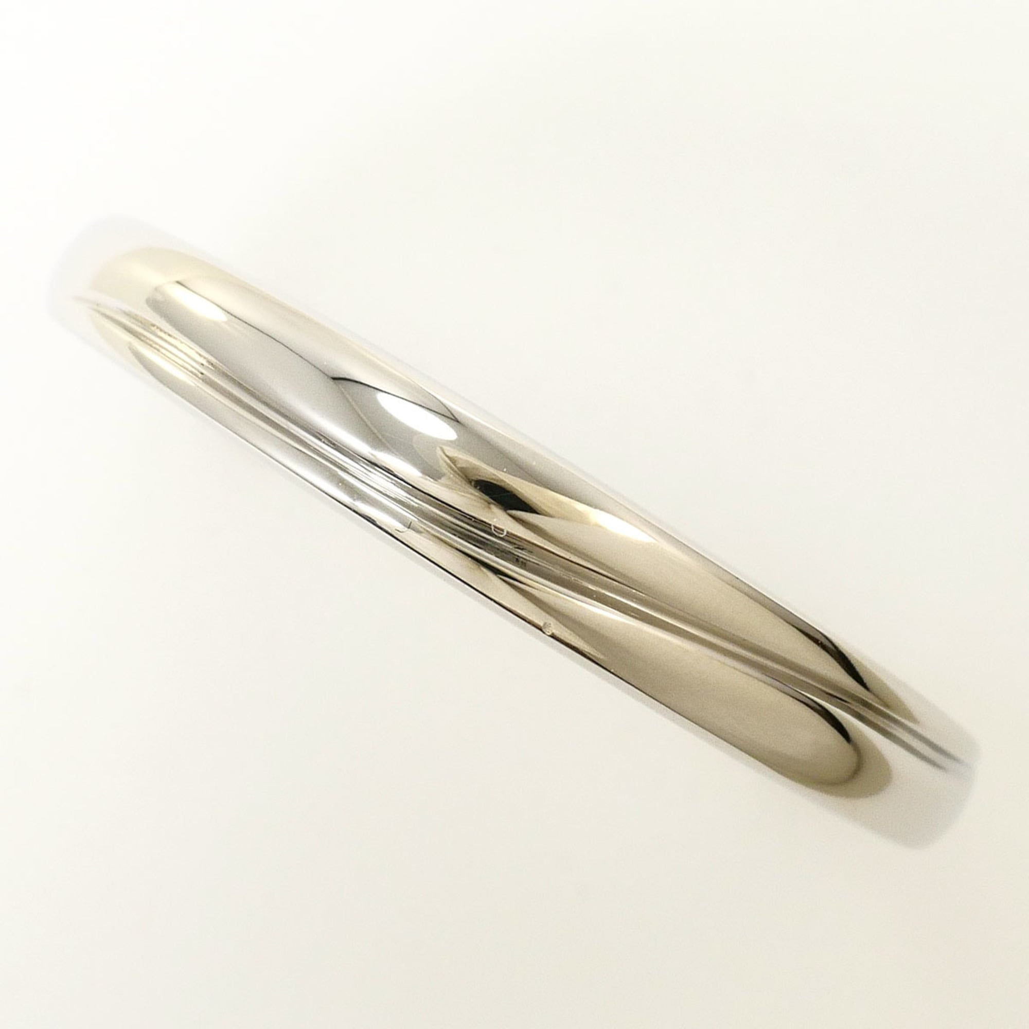 Celine PT1000 Platinum Ring, 1 Ruby (0.02ct), Total Weight 5.3g, Like New Condition — Like New
