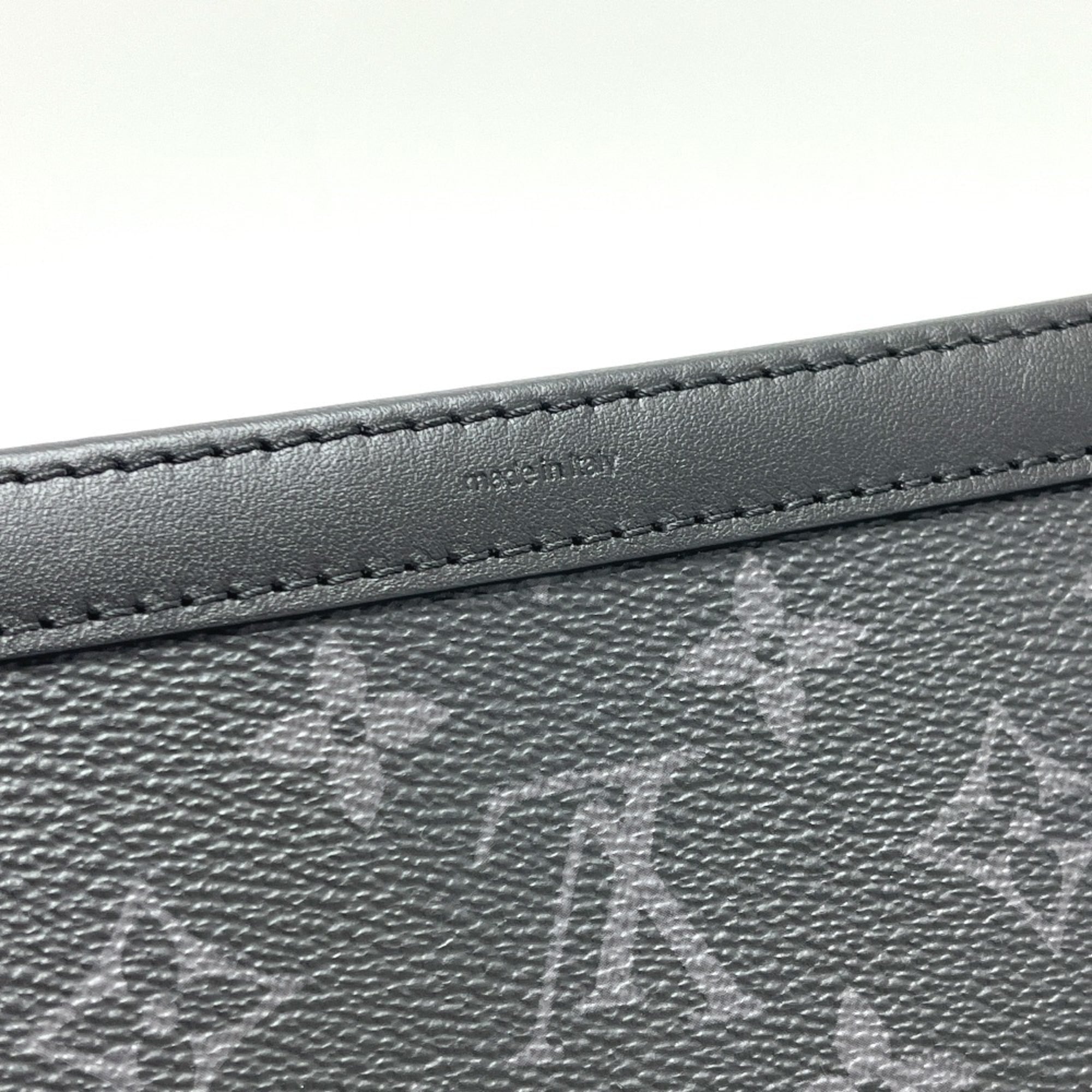 LOUIS VUITTON M81124 Gaston Wearable Wallet Bag Handbag Shoulder Monogram Eclipse Canvas Men's Black — New - Store Return