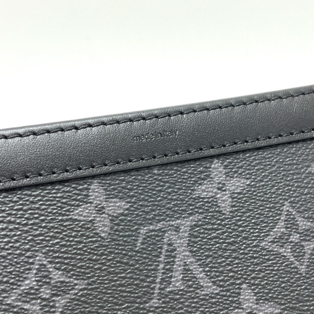 LOUIS VUITTON M81124 Gaston Wearable Wallet Bag Handbag Shoulder Monogram Eclipse Canvas Men's Black — New - Store Return