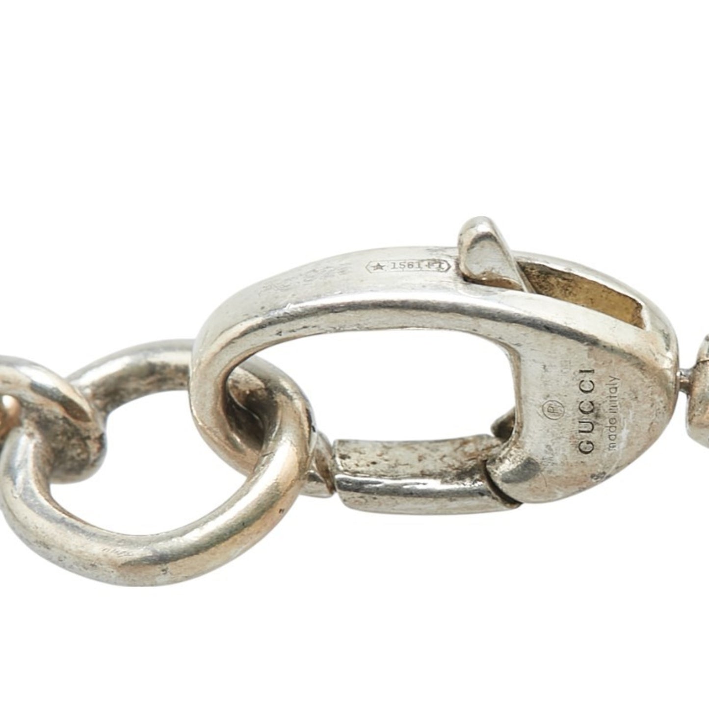 Gucci Interlocking G Necklace 190484 J8400 8106 SV925 Silver Women's GUCCI