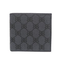 Balenciaga x Gucci The Hacker Project Men's Bifold Wallet 680430 Canvas Black