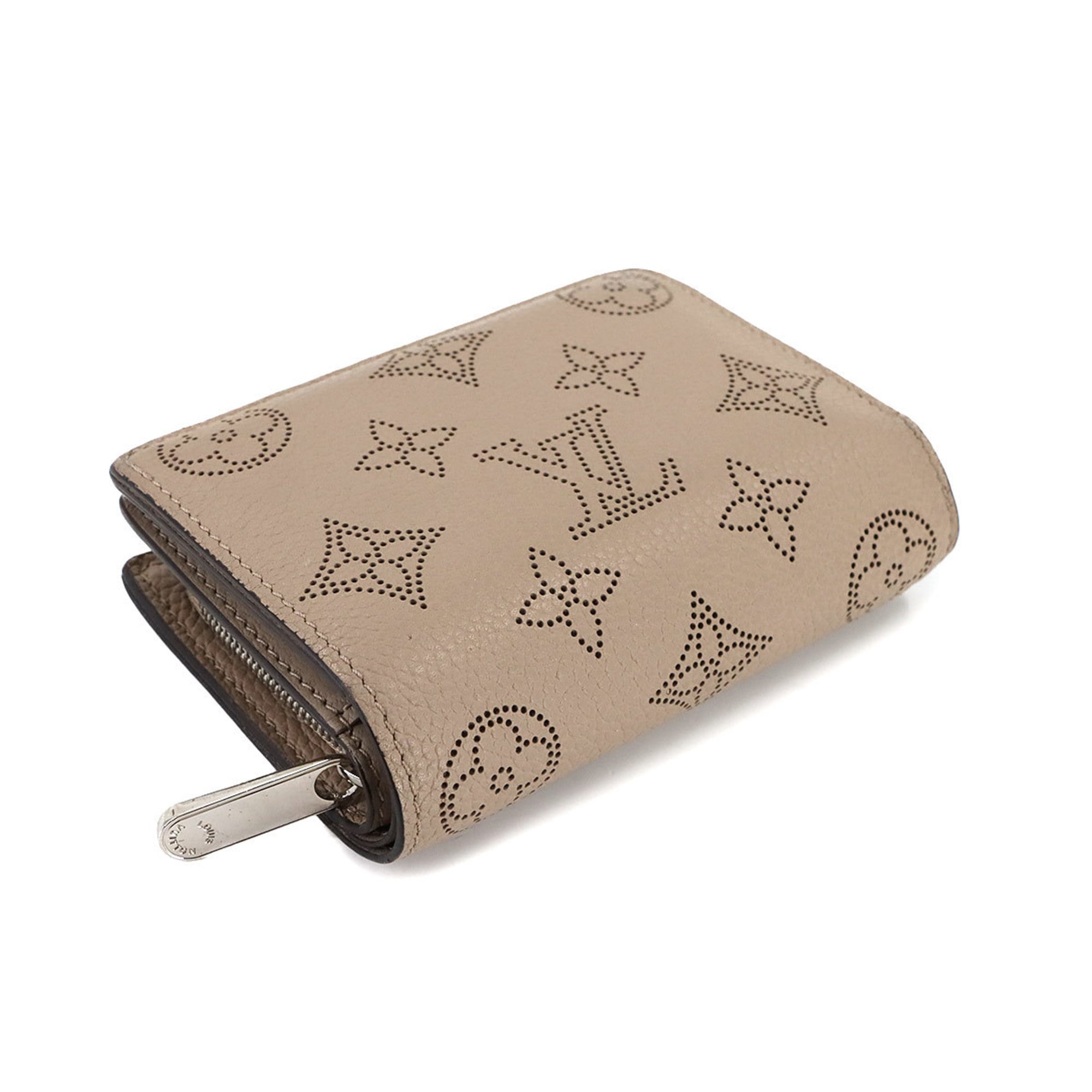 Louis Vuitton Mahina Portefeuille Clea Wallet, Bifold Leather, M80817, RFID Wallet