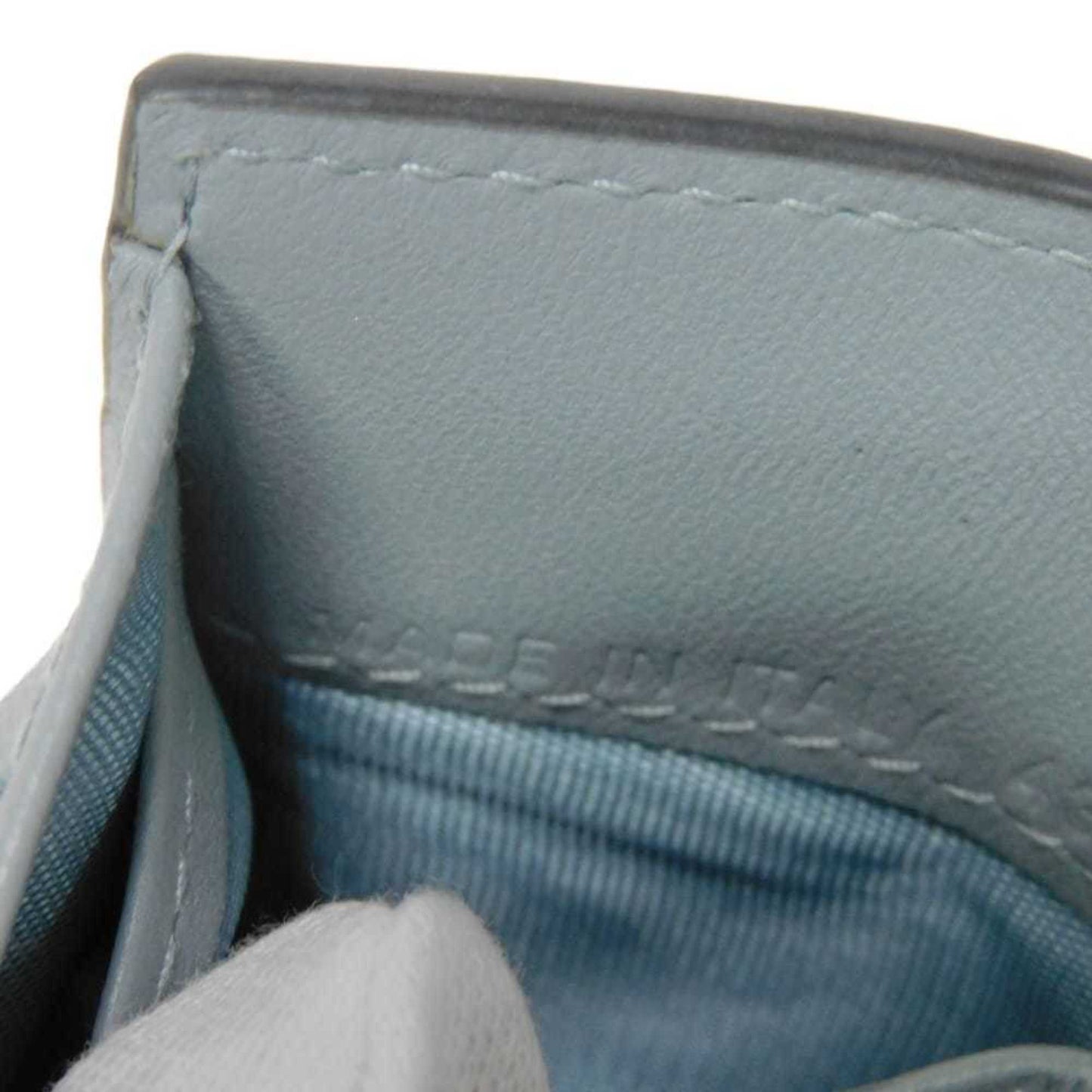 Christian Dior Dior Saddle Mini Tri-fold Wallet, Compact, with Bill Compartment, Card Case, and Coin Gray, S5653CCEH, for Men Women