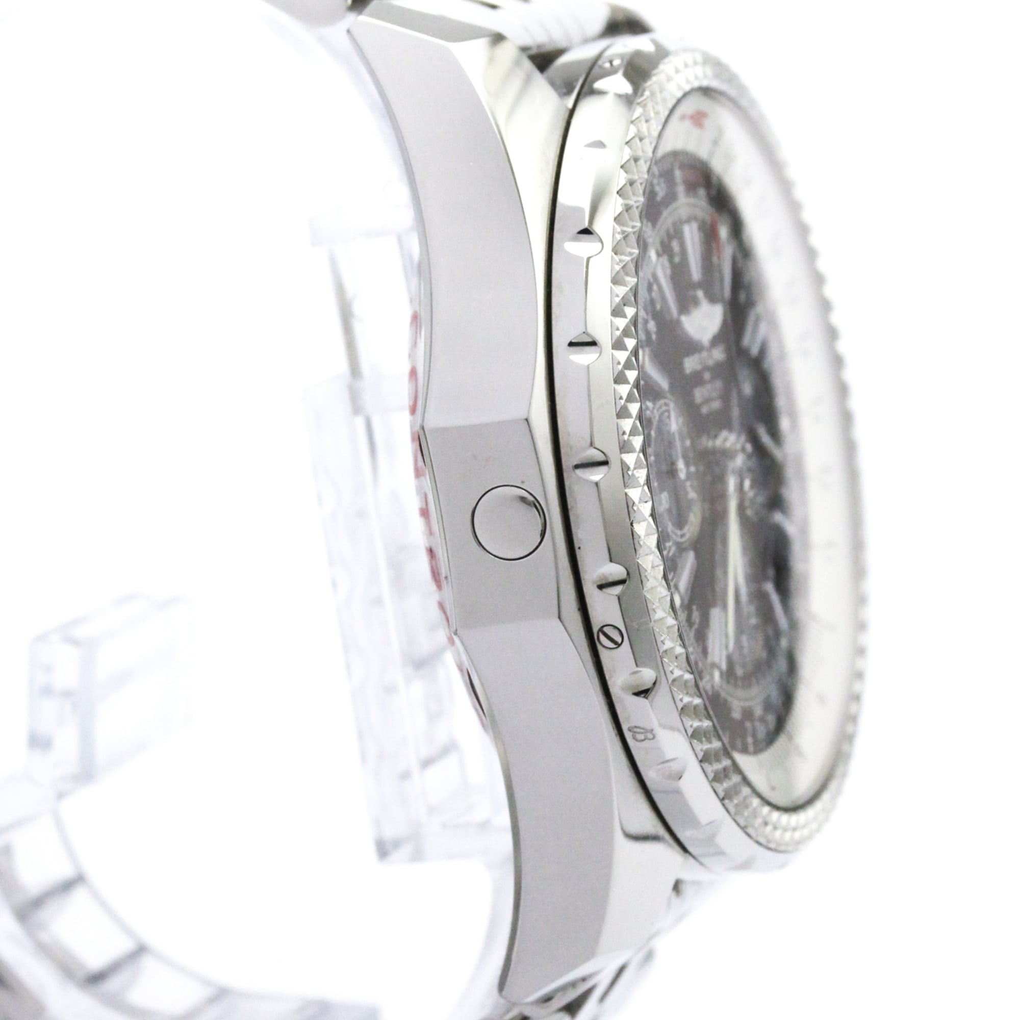 BREITLING Bentley Motors Steel Automatic Mens Watch A25362 Polished — Very Good