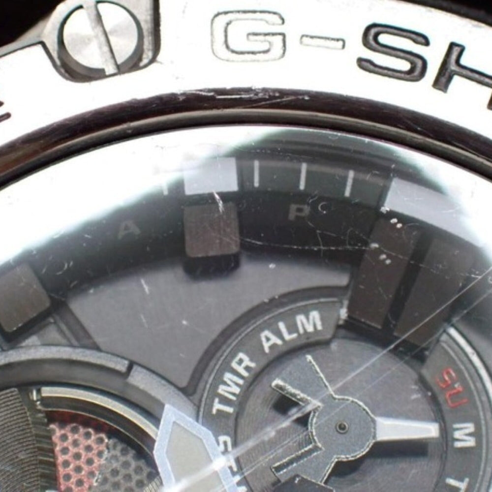 CASIO G-SHOCK G-STEEL GST-B100 Series GST-B100-1AJF Black Resin/Stainless Steel Men's Analog Watch — Good