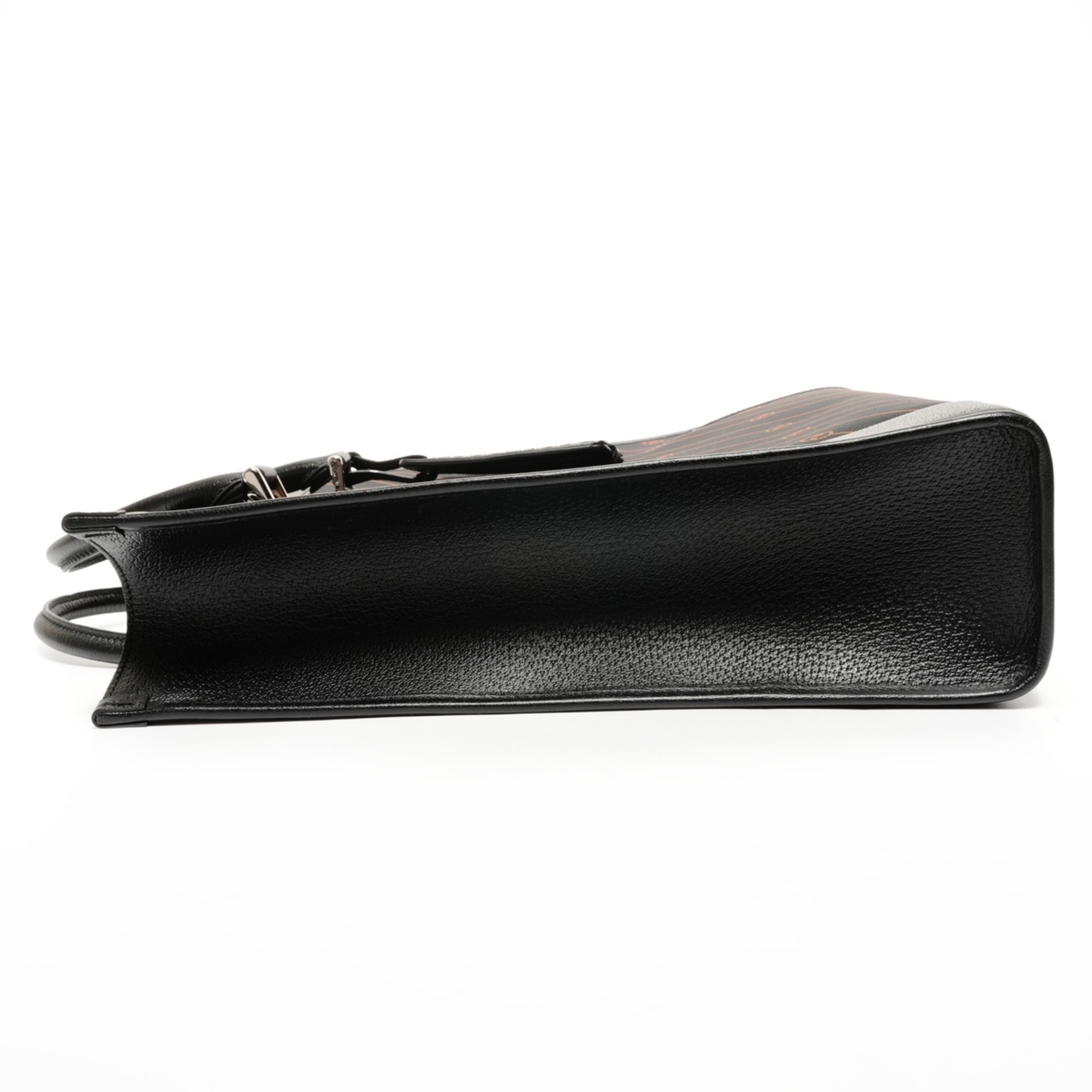 Gucci 2-way leather tote bag in black — Like New