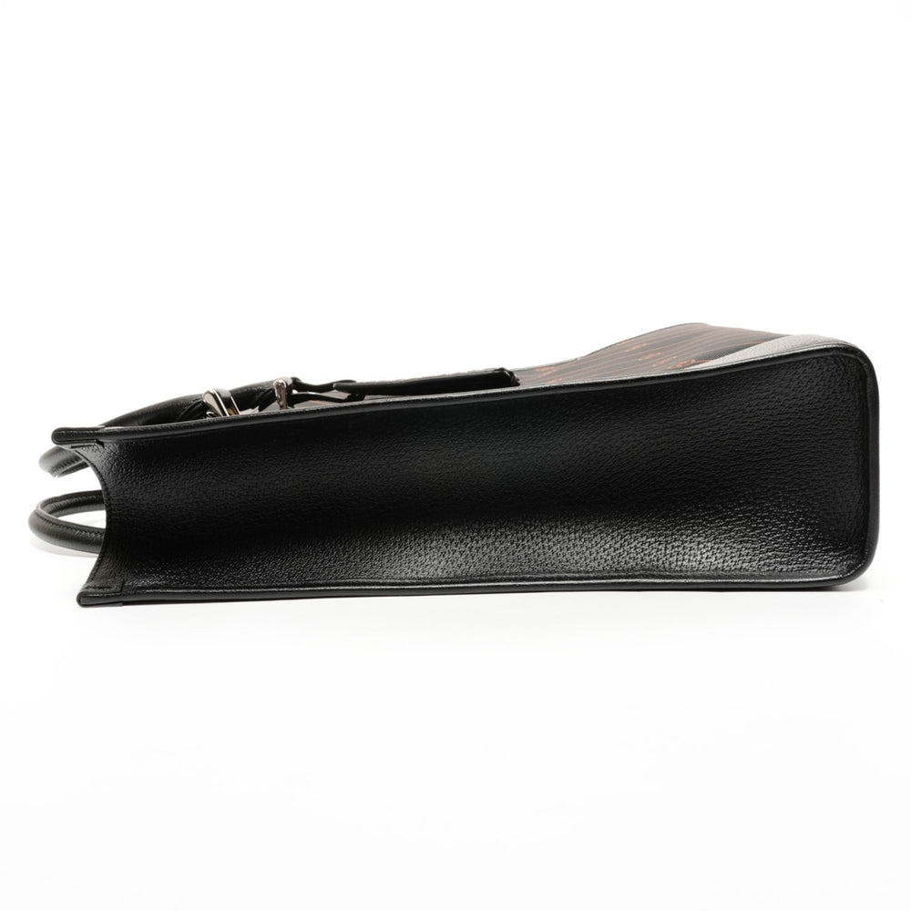 Gucci 2-way leather tote bag in black — Like New