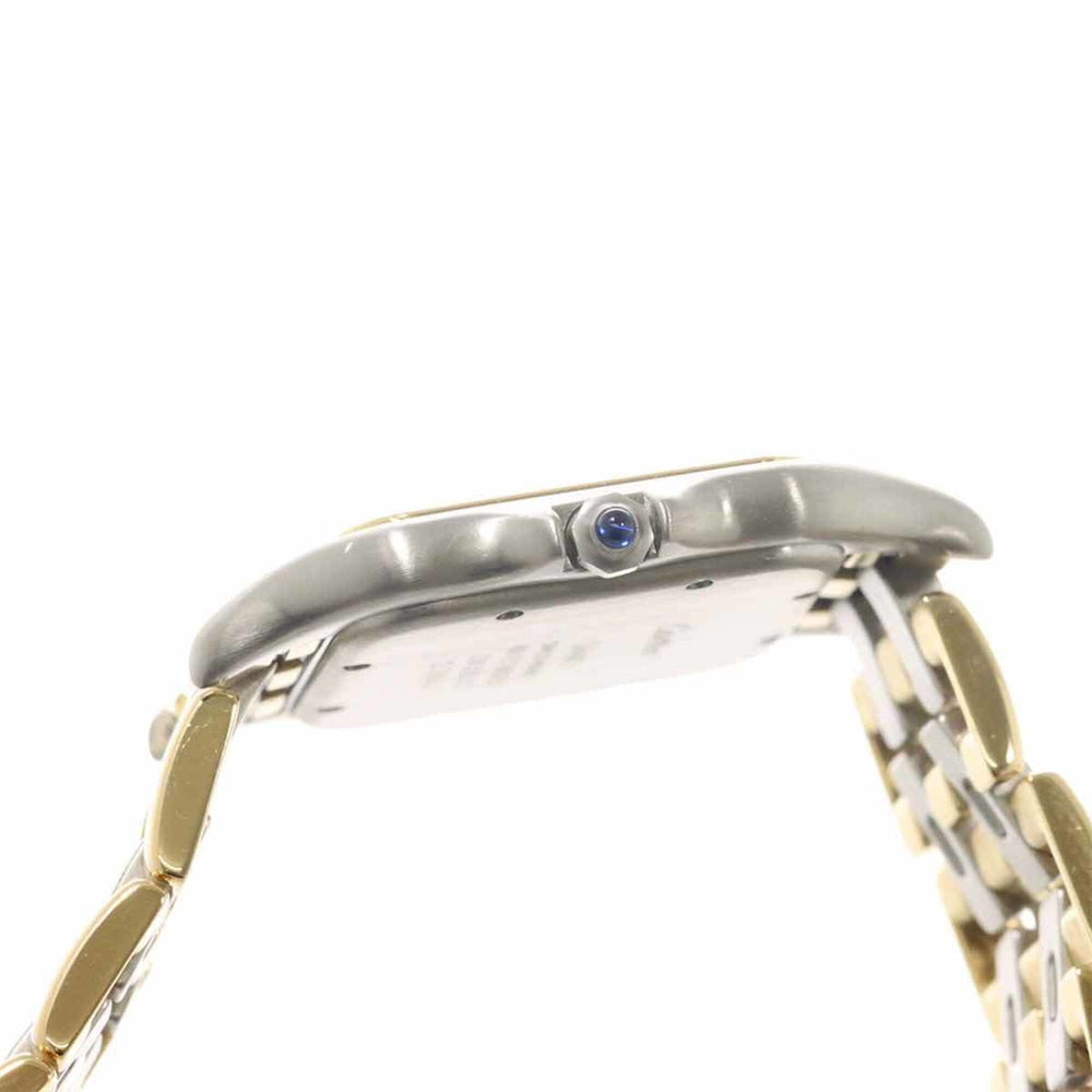 Cartier Panthère LM 3-Row 83083444 Men's Watch, Date, Ivory, Quartz Watch — Like New