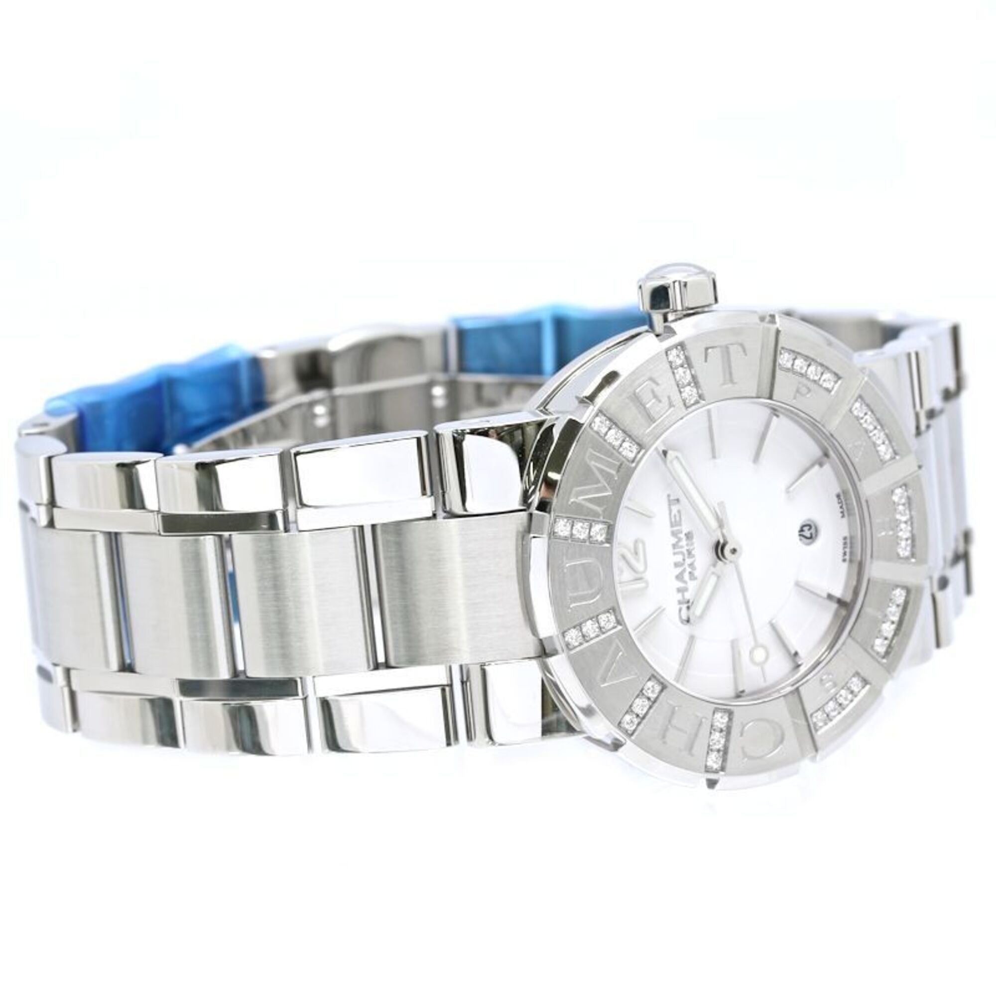 Chaumet Class One MM Diamond Bezel W1722I-35A 622C-38640 Boys' Watch Stainless Steel 40562 — Very Good