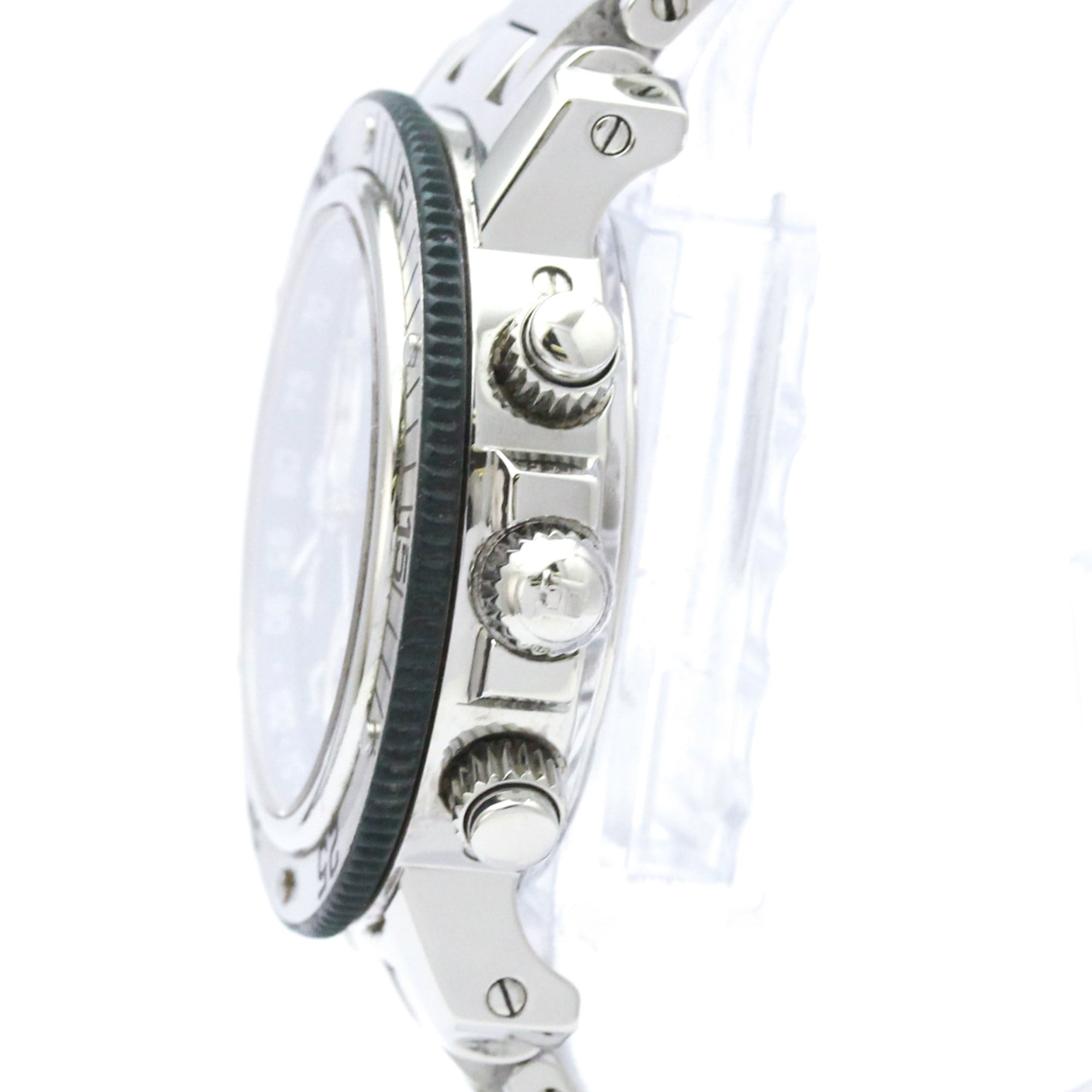HERMES Clipper Diver Chronograph Quartz Ladies Watch CL2.317 Polished — Very Good