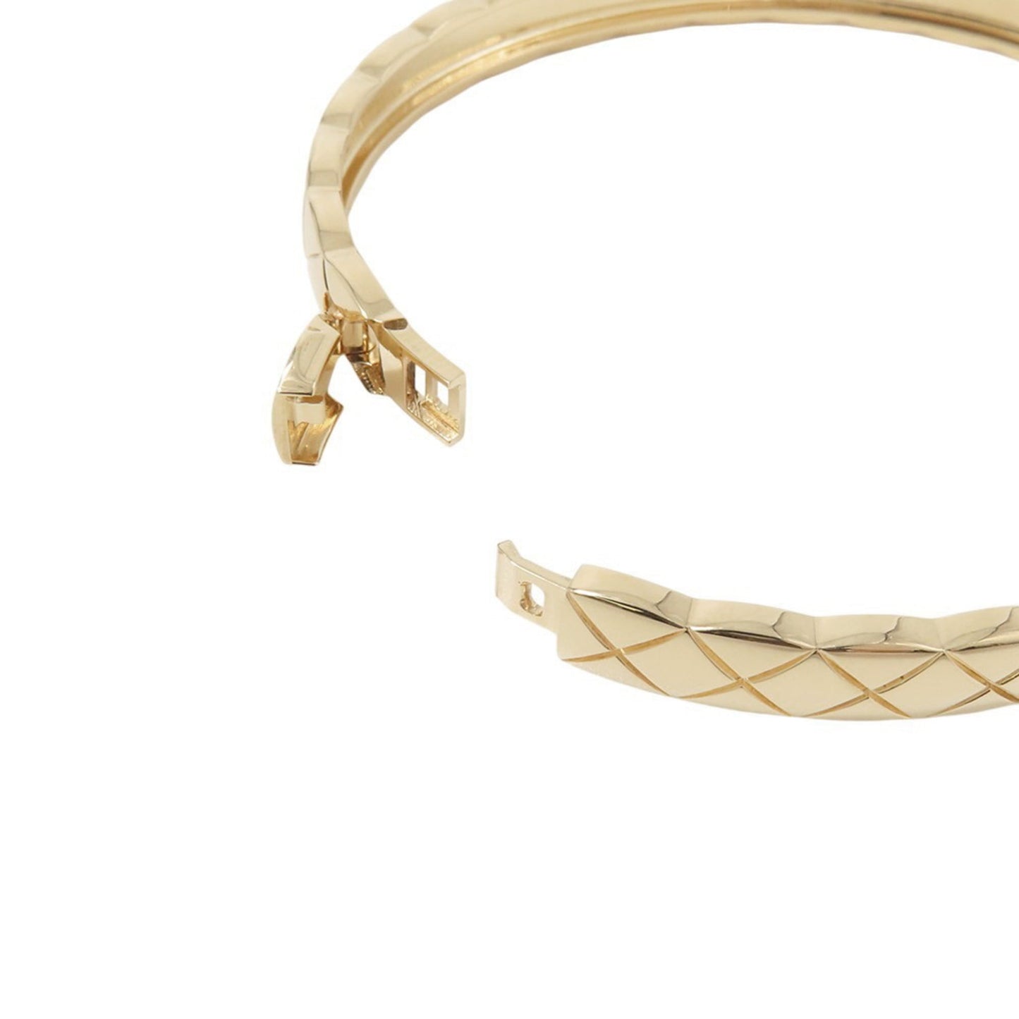 Chanel Coco Crush Collection Bracelet, 18K Yellow Gold, Size L, J13221, CHANEL Bangle