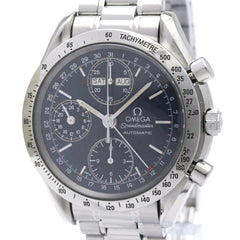 OMEGA Speedmaster Triple Date Steel Automatic Watch 3521.80 Polished — Very Good