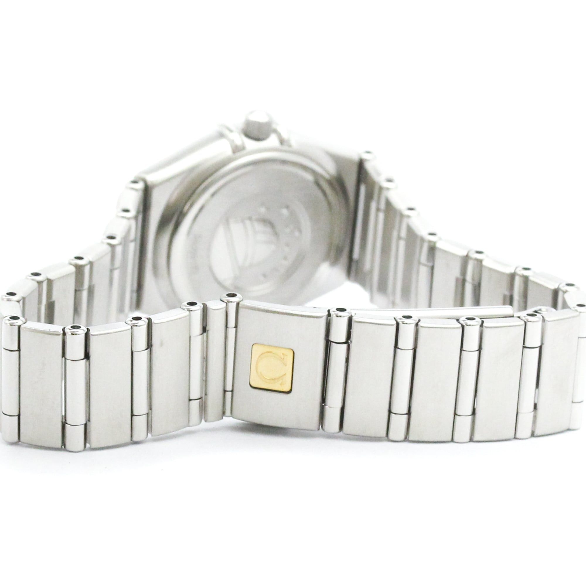 OMEGA Constellation Diamond Pink MOP Dial Quartz Watch 1562.65 Polished — Very Good
