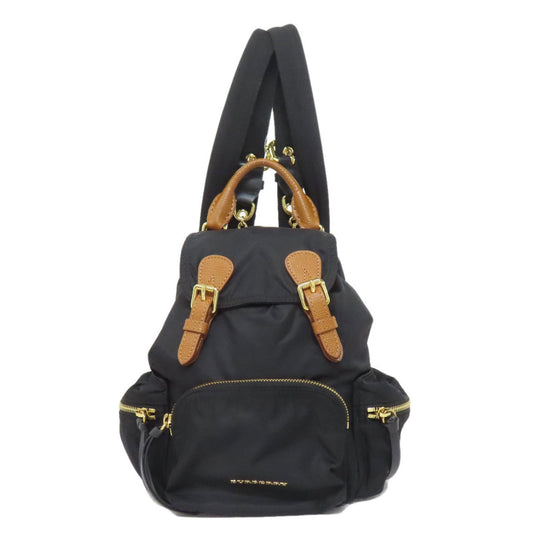 Burberry logo backpack/daypack in nylon and leather for women