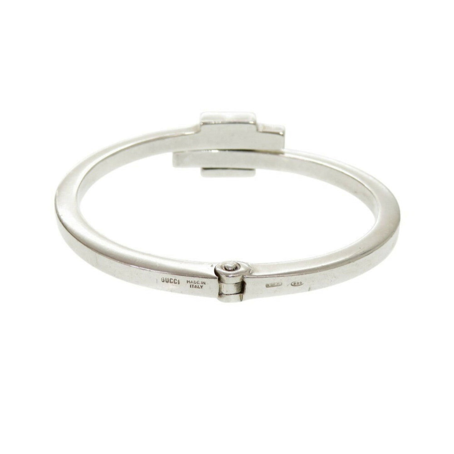 Gucci Silver 925 Bangle Bracelet 1446GUCCI