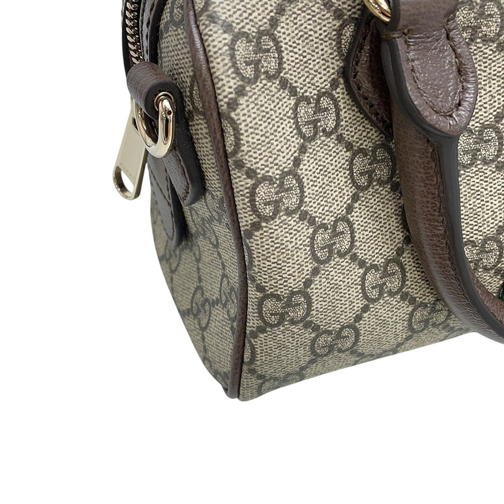 Gucci Ophidia Boston Bag Small GG Supreme 772053 GUCCI Handbag 2-way Shoulder — Like New