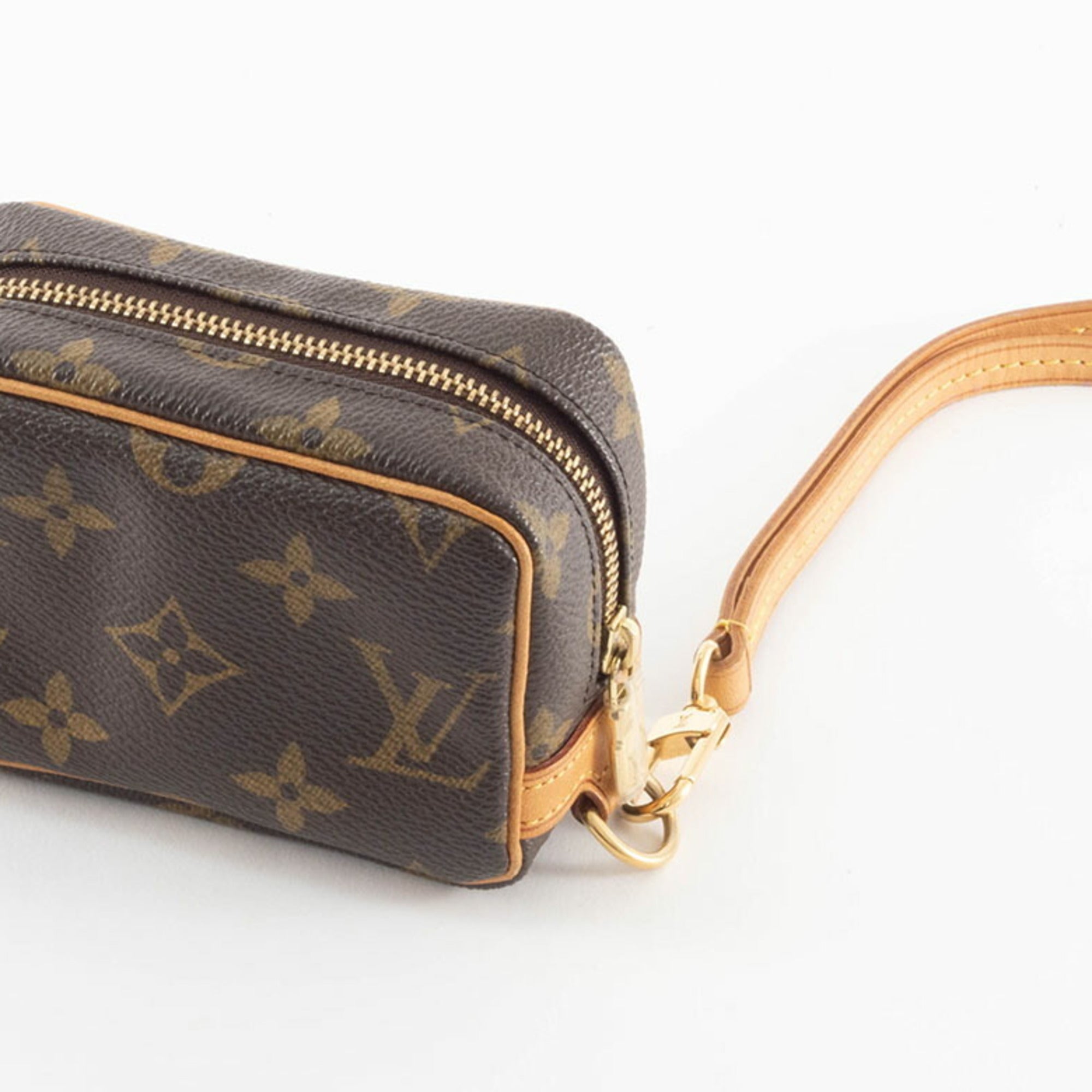 Louis Vuitton Truth Wapiti M58030 Monogram Canvas Women's Mini Pouch LOUIS VUITTON — Like New