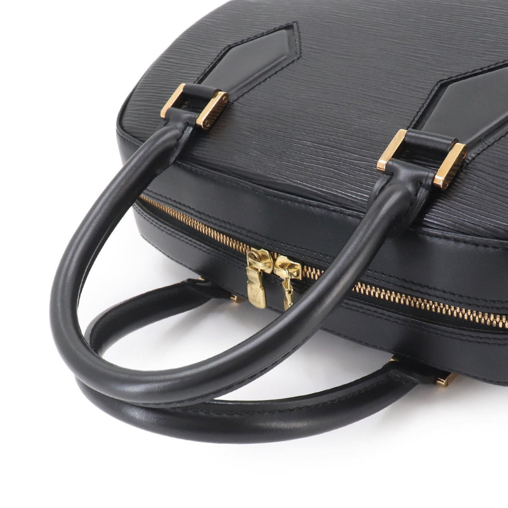 Louis Vuitton Epi Sablon Handbag, Noir Leather, M52042 — Like New