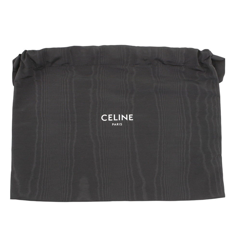 Celine Mini Vertical Cabas Leather Handbag 194372DT2 CELINE 2-way Shoulder Bag Black White — Like New