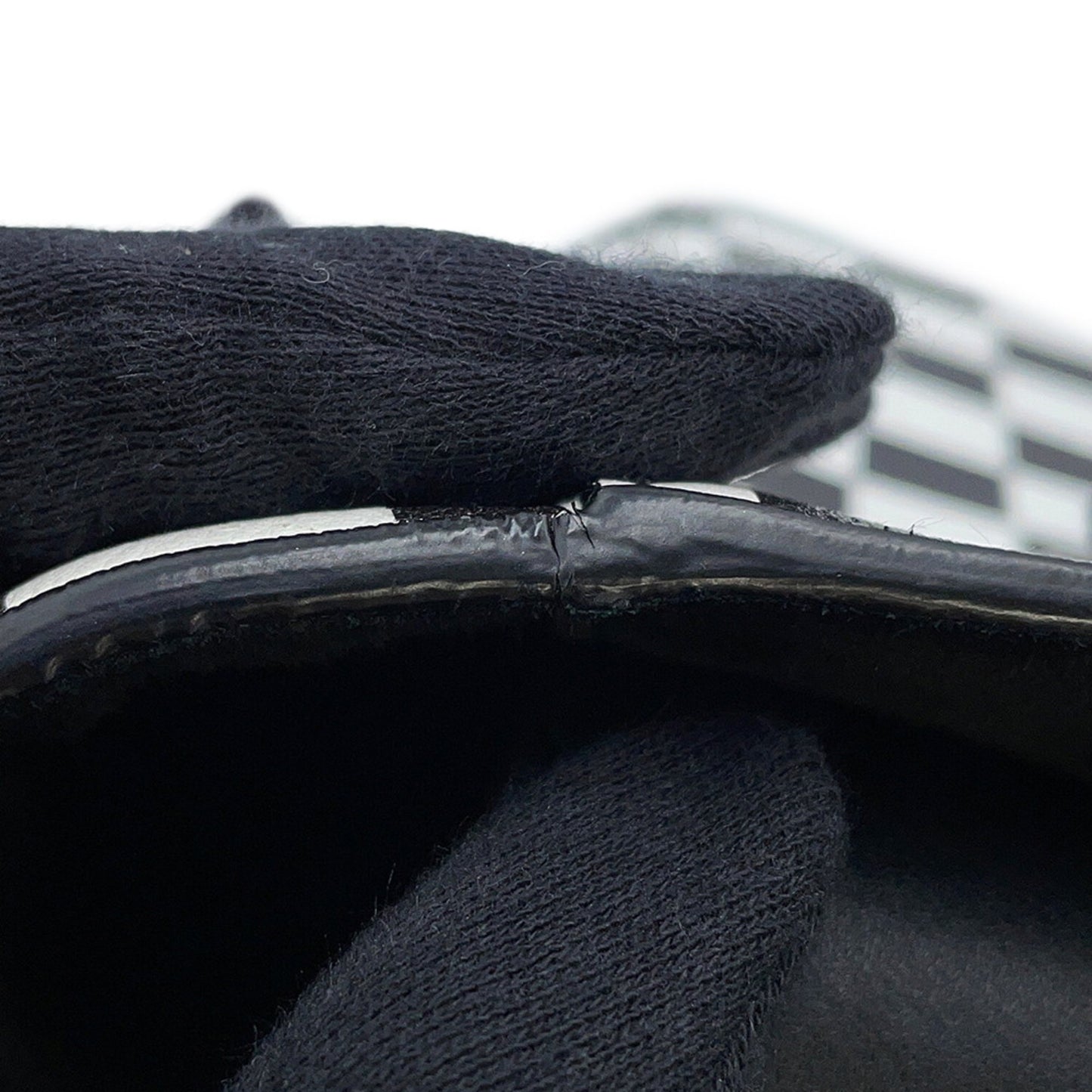 Christian Dior Lady Checker Medium Leather Handbag, 2-way