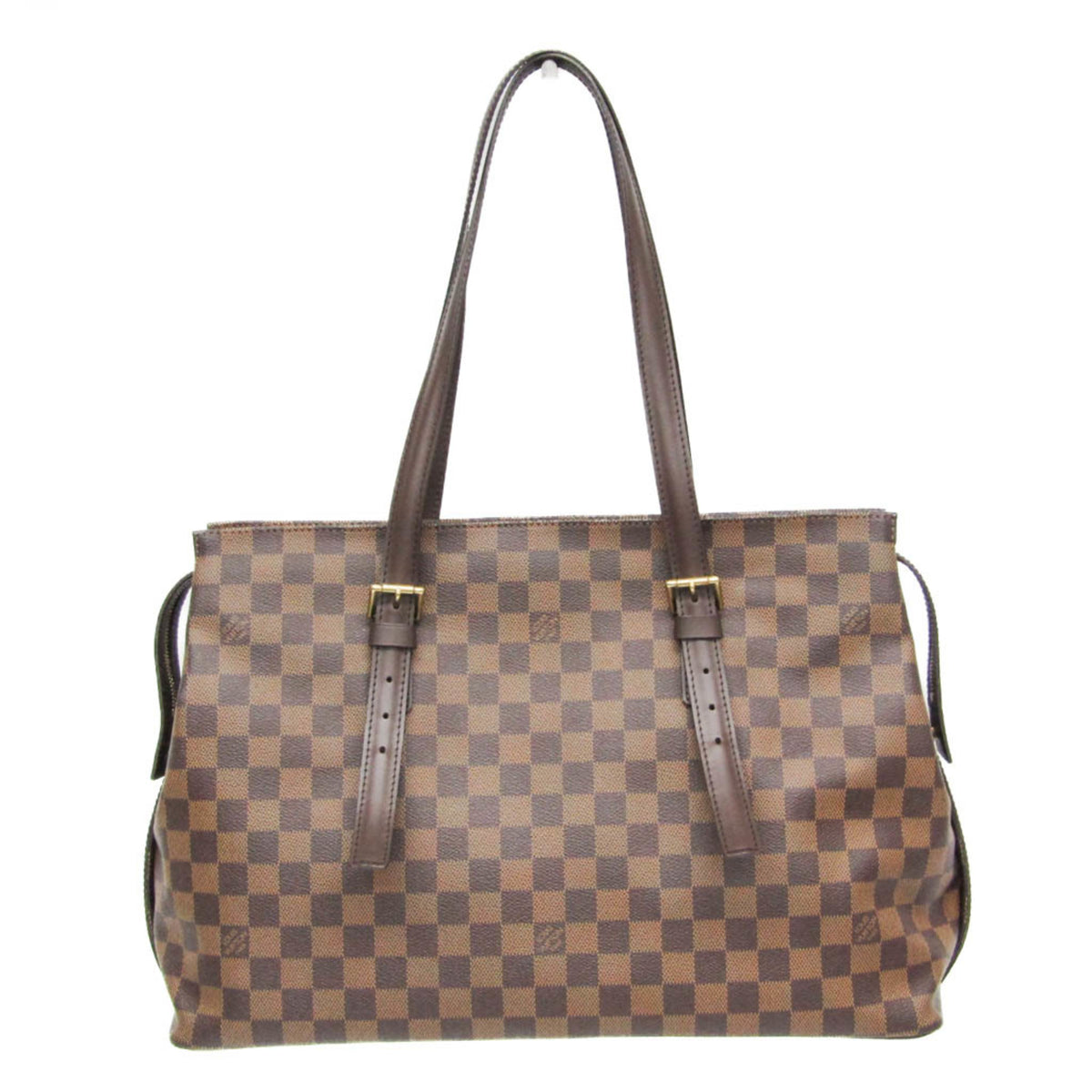 Louis Vuitton Damier Chelsea N51119 Women's Shoulder Bag Ebene — Like New