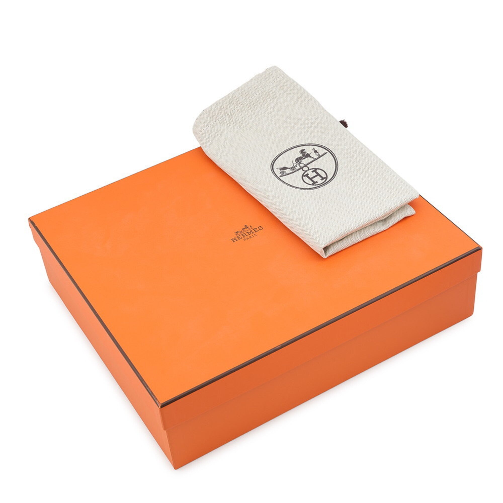 Hermes Shoulder Bag Videpoche Etoupe Togo B Stamp HERMES Handbag — Like New