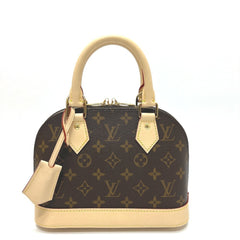 LOUIS VUITTON M46990 Alma BB 2-Way Bag, Handbag, Monogram Canvas, Women's, Brown — New - Store Return